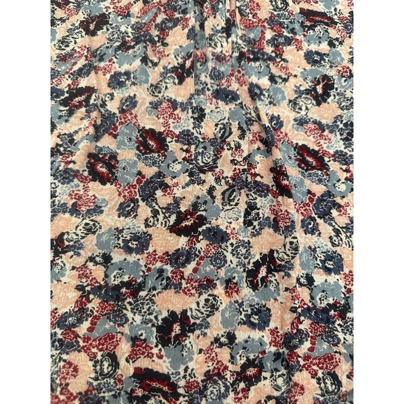 Lucky Brand Women L Floral Blouse Top Lightweight breathable cute - Picture 2 of 10